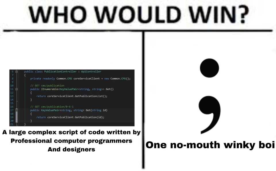 One no mouth winky boi